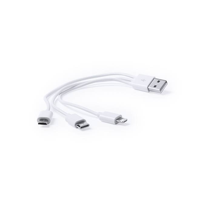 Cable 3 en 1 . 1 metro de largo . Con entrada USB A - USB C y MICRO USB DB-G-3.1 Cable 3 en 1 . 1 metro de largo . Con entrada USB A - USB C y MICRO USB DB-G-3.1